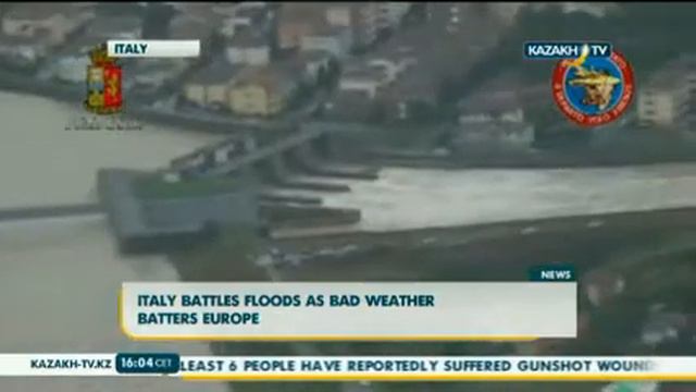 Проливные дожди привели к сильным наводнениям в Италии смотреть онлайн