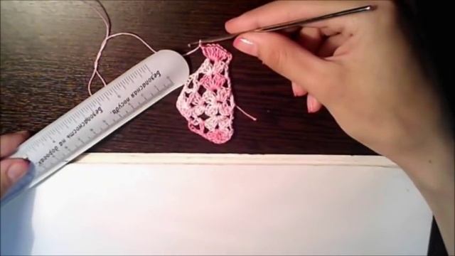 Вязание крючком для детей Вязаная косынка для девочки крючком 1 часть смотреть онлайн