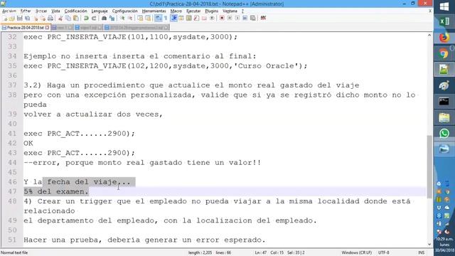 Repaso 30 Abril 2018. Procedimientos, Funciones, Triggers de Bases de Datos смотреть онлайн