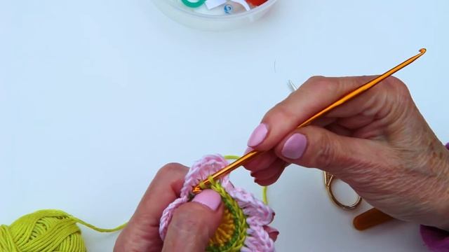 Мастер-класс. ТАМБУРНЫЙ ШОВ крючком. Crochet Tutorial