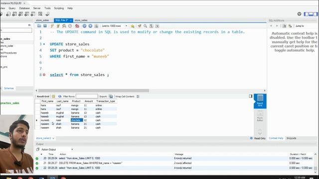 Update command in MySql | Delete command | Mysql Course Series | Code with Data смотреть онлайн