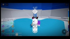 Получила зелёный нимб в тавере! Roblox tower of hell