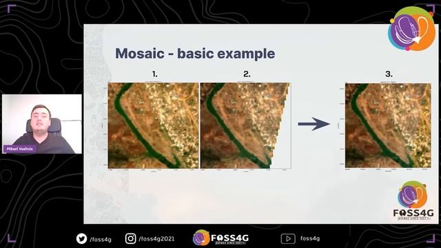 FOSS4G 2021 Cloud-free satellite imagery for UN Peace Operations смотреть онлайн