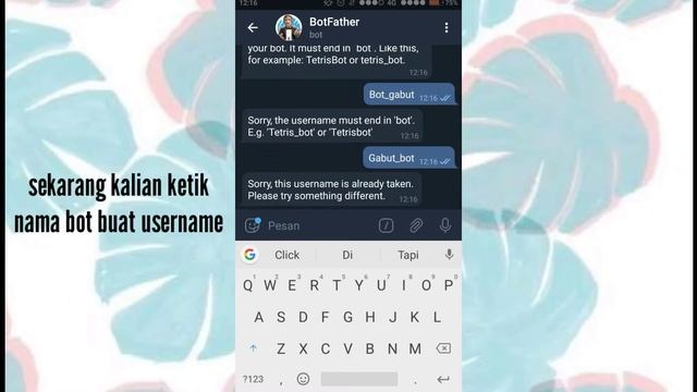 cara membuat bot telegram di hp смотреть онлайн