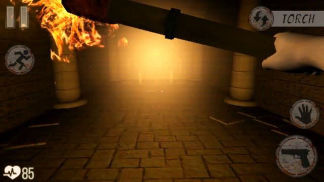 Scary Horror Game - Pharabis - Walkthrough part 1 - Pyramid, Trap, Mummy смотреть онлайн