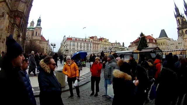 Чехия, Прага, день первый (главные достопримечательности или как мы прошли 22 км) смотреть онлайн