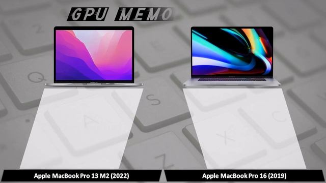 Apple MacBook Pro 13 M2 Vs MacBook Pro 16 (2019)