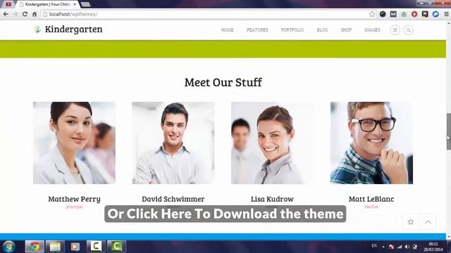 Kindergarten | Children WordPress Theme Download Free смотреть онлайн