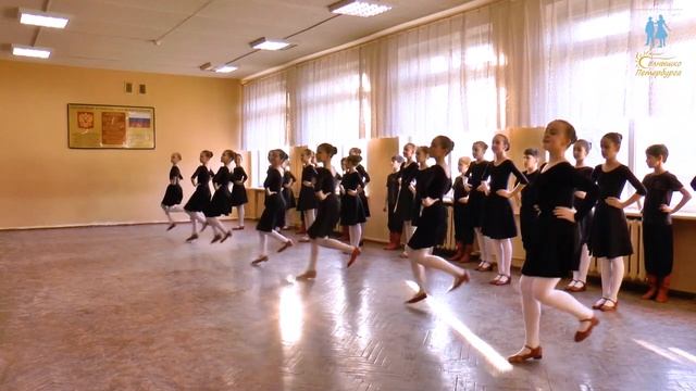 Открытые уроки в школе Солнышко Петербурга Народный танец смотреть онлайн