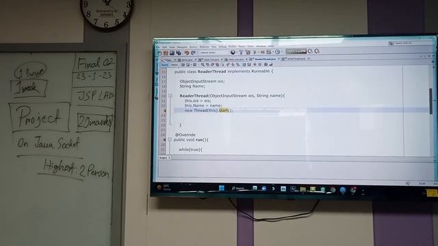 Java socket programming Lab | Final -02 | CSE | Md. Ashif Mahmud Joy | University of Scholars. смотреть онлайн