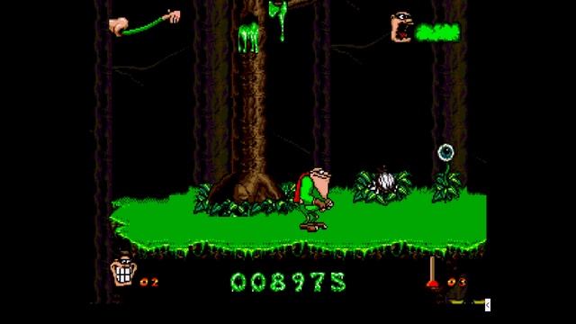 Прохождение игры Бугермен (Boogerman) на sega часть 1 смотреть онлайн