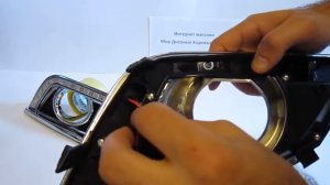 ДХО для Opel Mokka в бампер. Ходовые огни Опель Мокка.