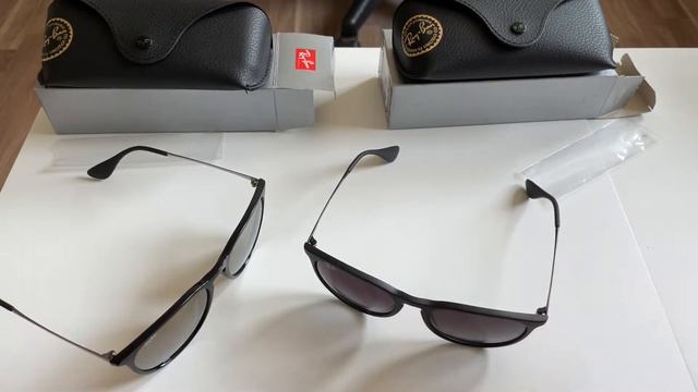 😎 Ray Ban Erika Schwarz Verlauf RB4171 622 8G + Gold RB4171 601 5A / Vergleich / Review / Welche? 😎 смотреть онлайн