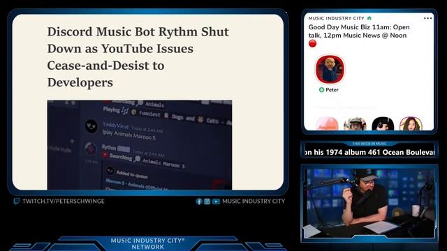 Music News: Recorded Music Up, Live Nation, YouTube Shuts Discord Bot, Instagram, Apple, Twitter смотреть онлайн