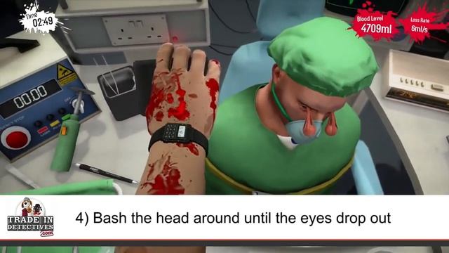 Surgeon Simulator [PS4] - Eye Transplant Surgery Guide