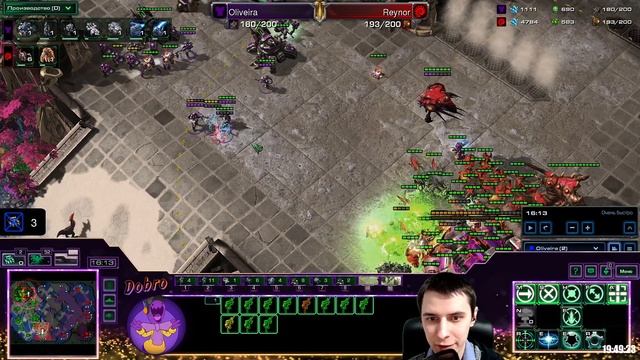 ГАЙДы TvZ СЕКРЕТ В ПРОСТОТЕ! OLIVEIRA vs REYNOR гайд тераны Starcraft 2 смотреть онлайн