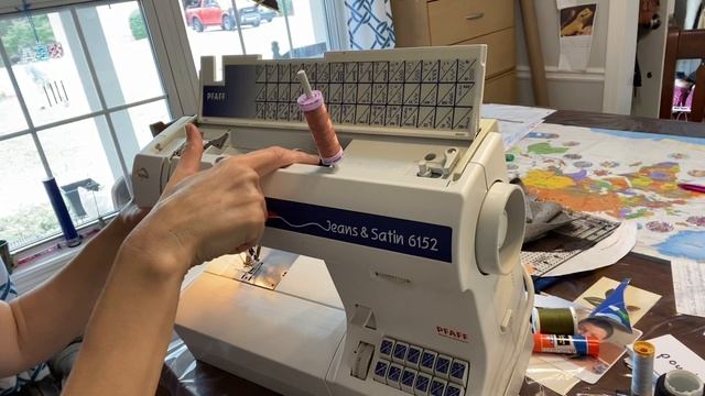 Basic parts on a sewing machine and how to thread a pfaff 6152 смотреть онлайн