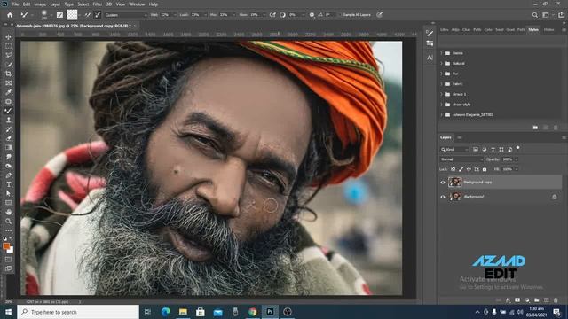 How to use Photoshop Mixer Brush | Photoshop skin Retouching | Retouching With Mixer Brush смотреть онлайн