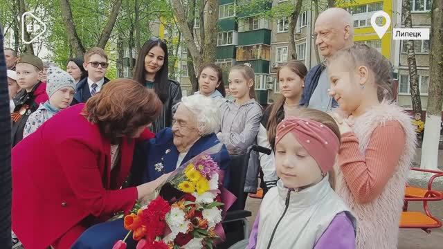 Поздравление ветеранов ВОВ смотреть онлайн