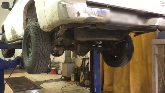 Подготовка рамы внедорожника к антикору (мойка рамы) смотреть онлайн