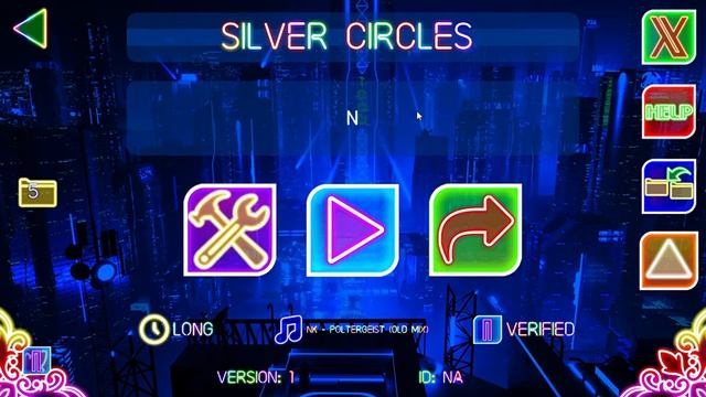 (Geometry Dash) SILVER CIRCLES (Hard Demon) by CRAZYGAMERGD123 (me) смотреть онлайн