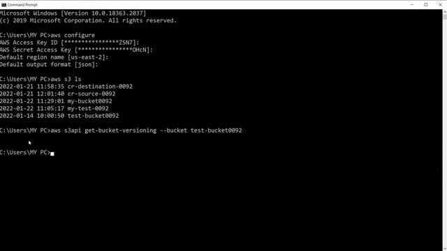 AWS Labs | Enable Versioning on S3 | AWS CLI | New Dashboard 2022 | AWS Tutorials | OneMinuteLab смотреть онлайн