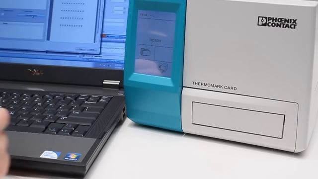 Marking Box Setup: Thermomark Card printer setup - Phoenix Contact смотреть онлайн
