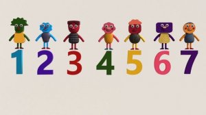 Детские песни на английском языке!  Учим цифры ! Учимся считать на английском!