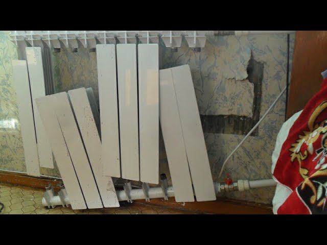 Как снять батарею под давлением и не затопить соседа! Бонус ЛайфхаК! смотреть онлайн