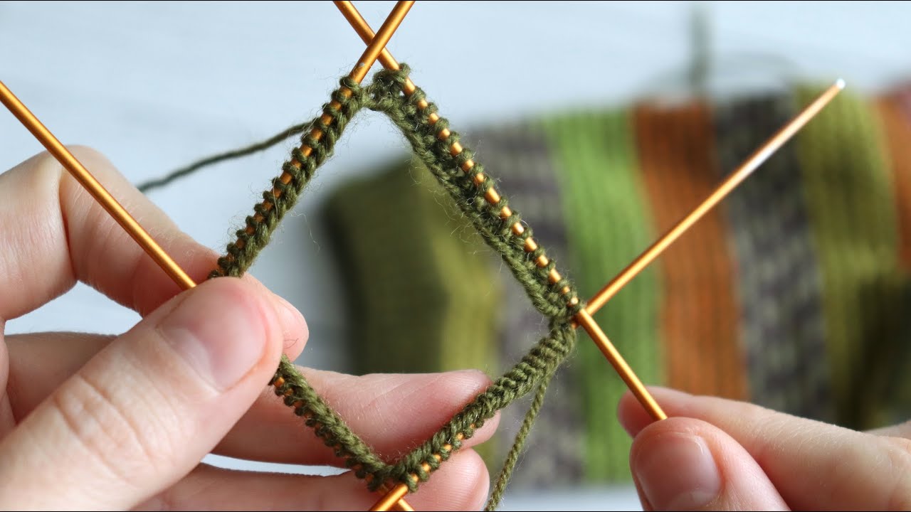 Начинаю вязать носки смотреть онлайн