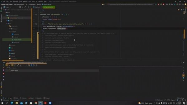 React Testing Crash Course