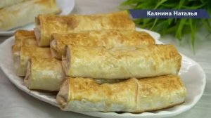 НЕТ НИЧЕГО проще! Вкуснятина за считанные минуты САМАЯ вкусная начинка! Трубочки с начинкой