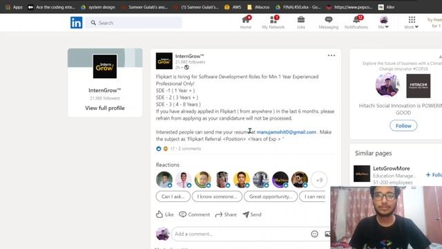Opportunity Update June 2021 || Oracle || Flipkart || Media.net || Hackerearth смотреть онлайн
