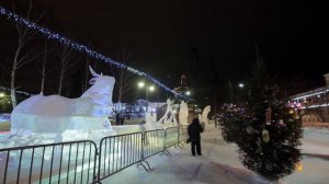 Долгая прогулка по зимнему Томску / качественная съемка