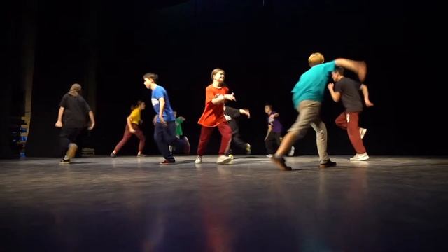 Танцевальный номер "Северное сияние" смотреть онлайн