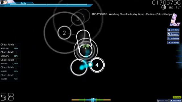 [osu!] Street - Maritime Police [Marigold] + DT (9x miss) смотреть онлайн