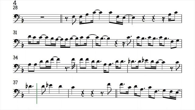 Tie A Yellow Ribbon 'Round The Ole Oak Tree Cello Sheet Backing Play Along Partitura смотреть онлайн