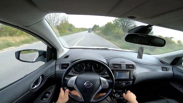 2015 Nissan Pulsar 1.6T Tekna 190hp | POV Test Drive смотреть онлайн