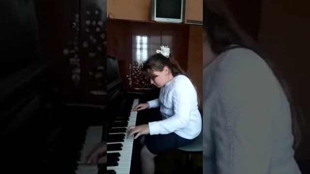 А. Хевелев. Вальс. Исполняет уч-ся МБУ ДО ДШИ ст-цы Петровскоя Бовтунова Анастасия смотреть онлайн