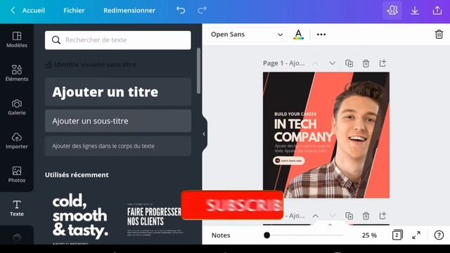 Canva Tutoriel : Créer un Design Social Media pour Entreprise Tech sur Canva | Design With Me смотреть онлайн