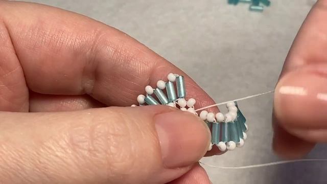 Серьги в технике жабо МК смотреть онлайн