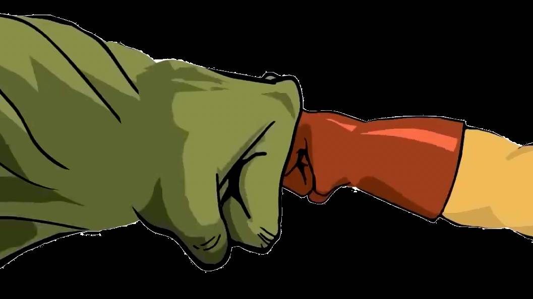 Халк Vs Сайтама Эпичный Бой