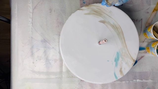 Resinart. Как залить Часы смолой. Абстракция смолой . Море эпоксидной смолой