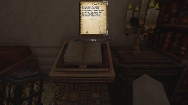 Minecraft map 163 (Trip to Brennenburg: Remake) (Horror Map) (Good Ending)