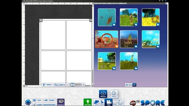 MashON Spore Comic Book Creator (Windows 7) (SmithMicro Software) (Electronic Arts) (Maxis) (2008) смотреть онлайн