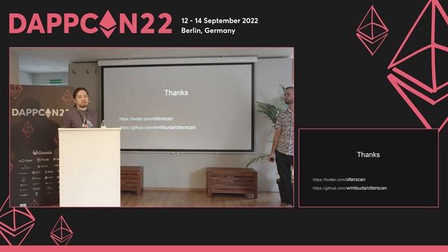 #DappCon22 : Day 1 - Otterscan, An Open Source, Local Block Explorer For EVM Chains, Willian Mitsud смотреть онлайн
