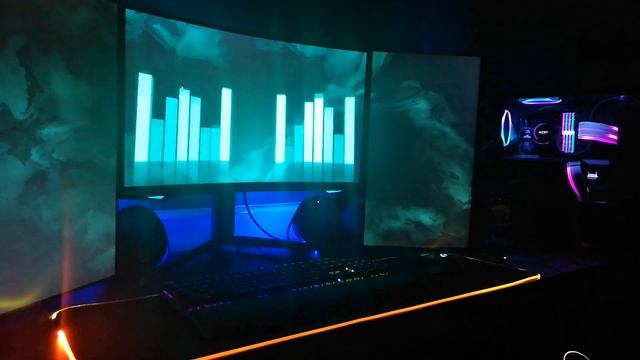 Logitech G560 Audio Visualizer | Vanilla Twilight - Owl City смотреть онлайн