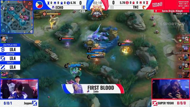 TNC Pro Team vs ECHO HIGHLIGHTS MPL PH S13 | ECHO VS TNC ESPORTSTVPH смотреть онлайн