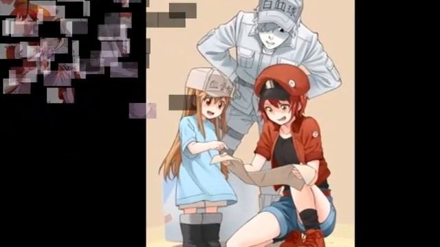 Cells At Work Red Blood Cell x White Blood Cell Pairing смотреть онлайн