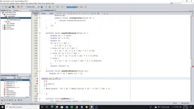 Java Swing - How to Create Toggle Switch Button On Off with Animation смотреть онлайн